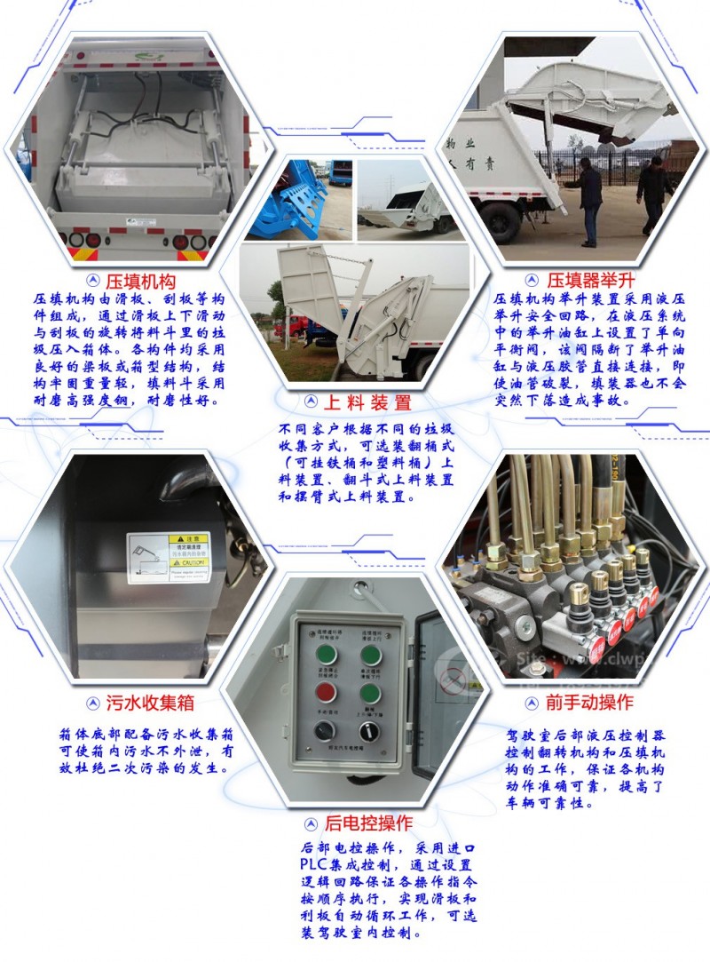 東風(fēng)D9壓縮垃圾車(10-12方)